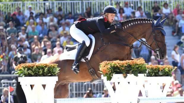 Holly Smith and Hearts Destiny at the FEI Longines European Championships Jumping, Dressage & Para-Dressage Rotterdam 2019 held in Kralingse Bos in Rotterdam in the Netherlands on 19-25th August 2019
