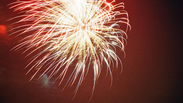 Sainsbury's fireworks