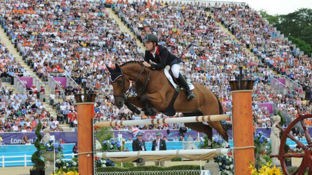 What is showjumping? Scott Brash and Hello Sanctos demonstrate the required skill at the London Olympics