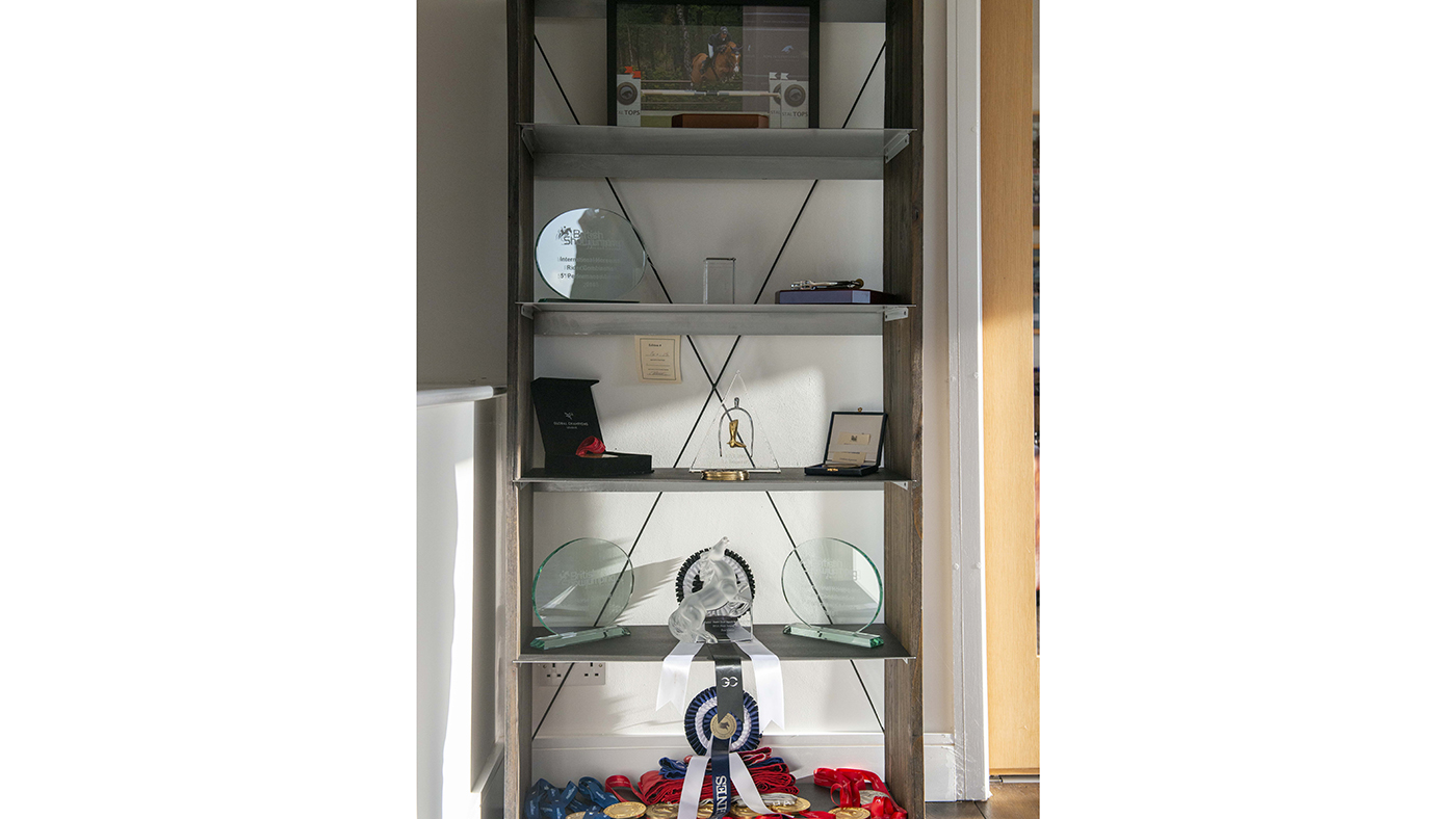 GCT medals and rosettes