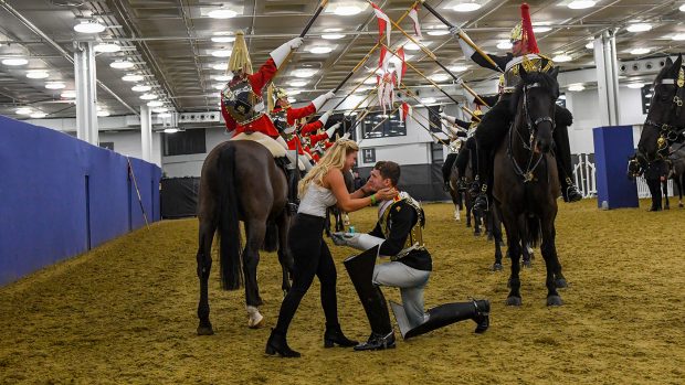 Household Cavalry Olympia proposal