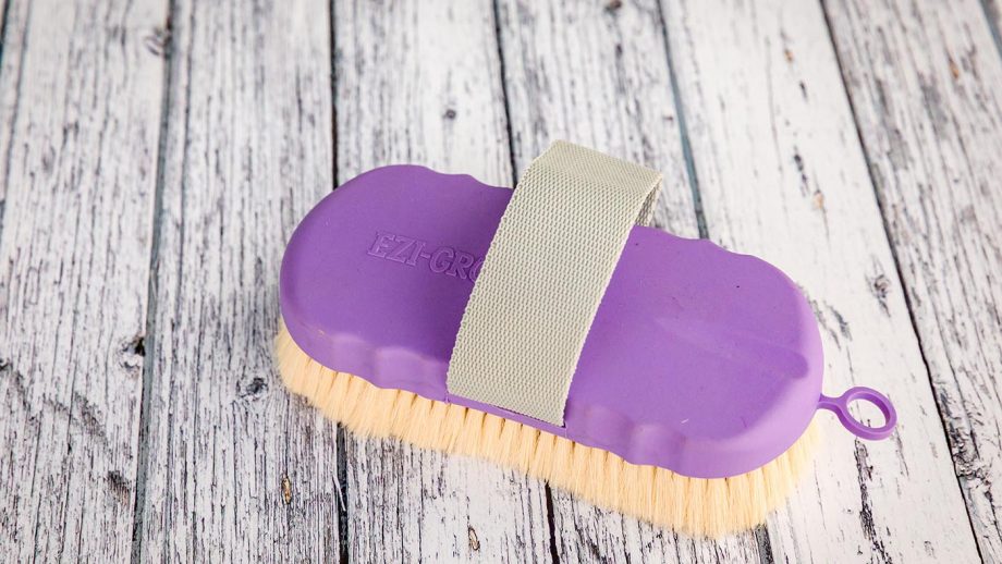 Shires Ezi-Groom Contour goat hair body brush review