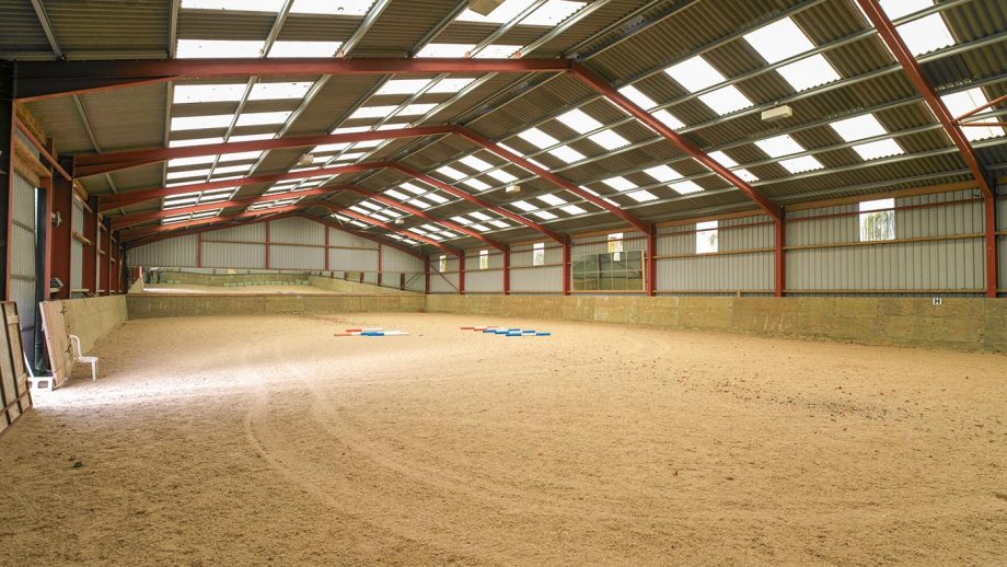 Fancy a move? Check out this threestorey house with indoor arena and
