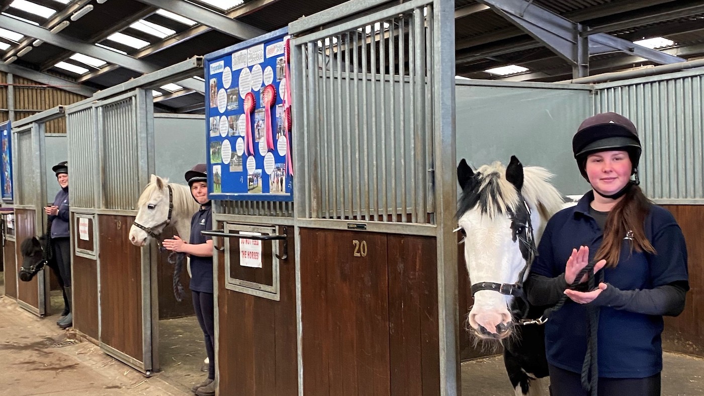 World Horse Welfare ponies and staff ‘clap’ for carers Horse & Hound