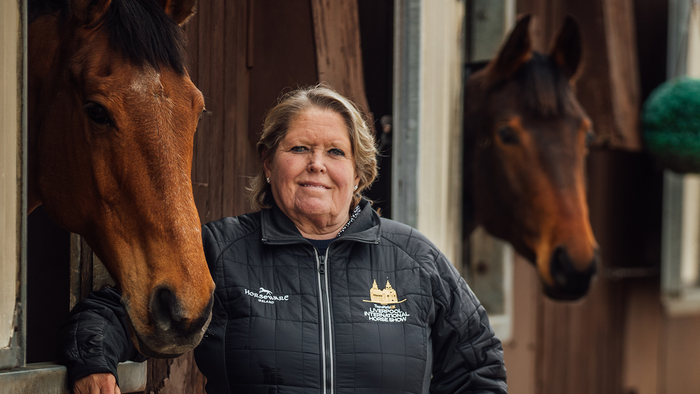 All in a day’s work Olympic breeder and producer Kim Barzilay *H&H