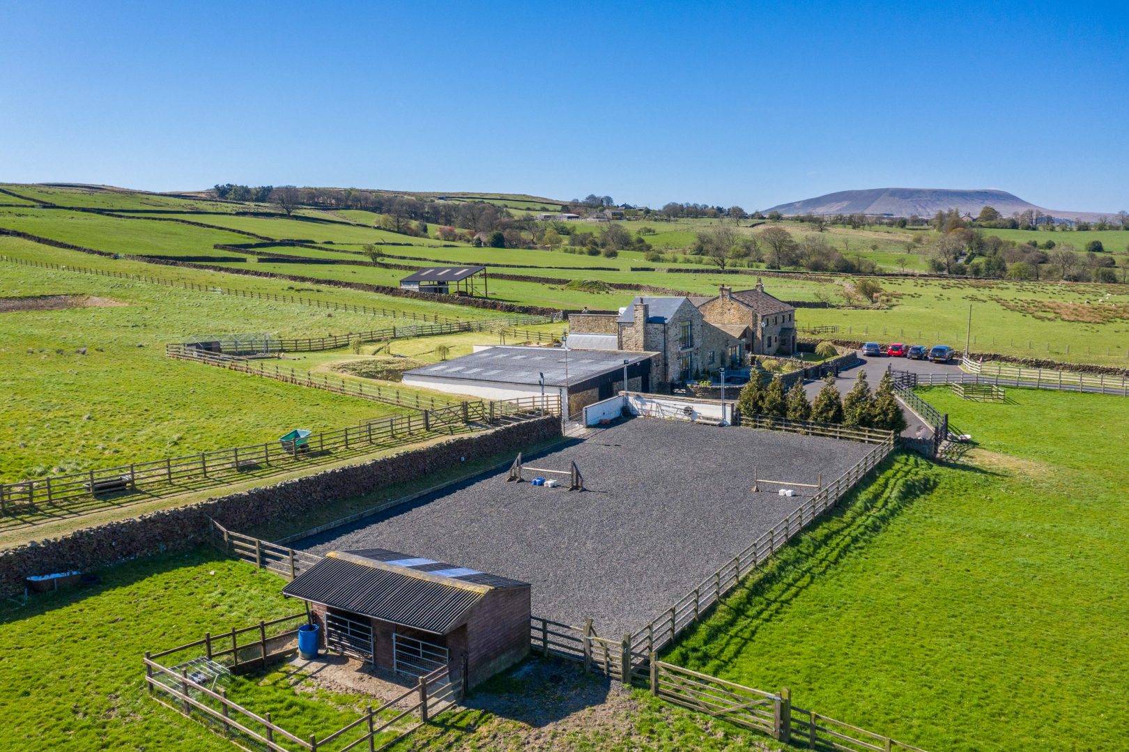 Former cattle shed turned stunning fivebedroom equestrian home with 10