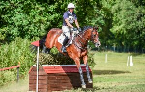 Cross-country warm-up tips from event rider Flora Harris