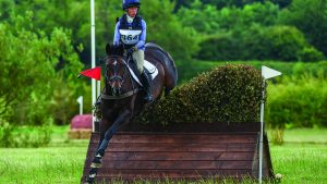 World champion Ros Canter pilots Annie Makin and Kate James’ Pencos Crown Jewel, who competed at four-star last year with Tom Jackson during Ros’s maternity leave, to fifth in an open intermediate
