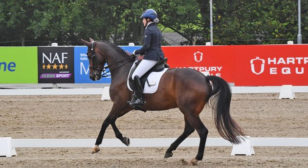 Chelsea Tolhurst and Hermitage De Jeu take joint elementary silver victory at the Winter Dressage Championships 2020
