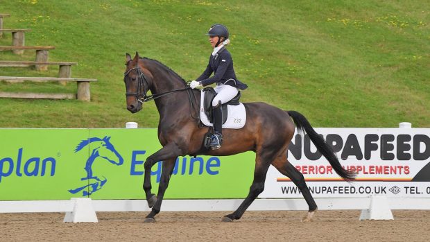 Florence Human rides Fulgencio to the medium silver title at the Winter Dressage Championships 2020