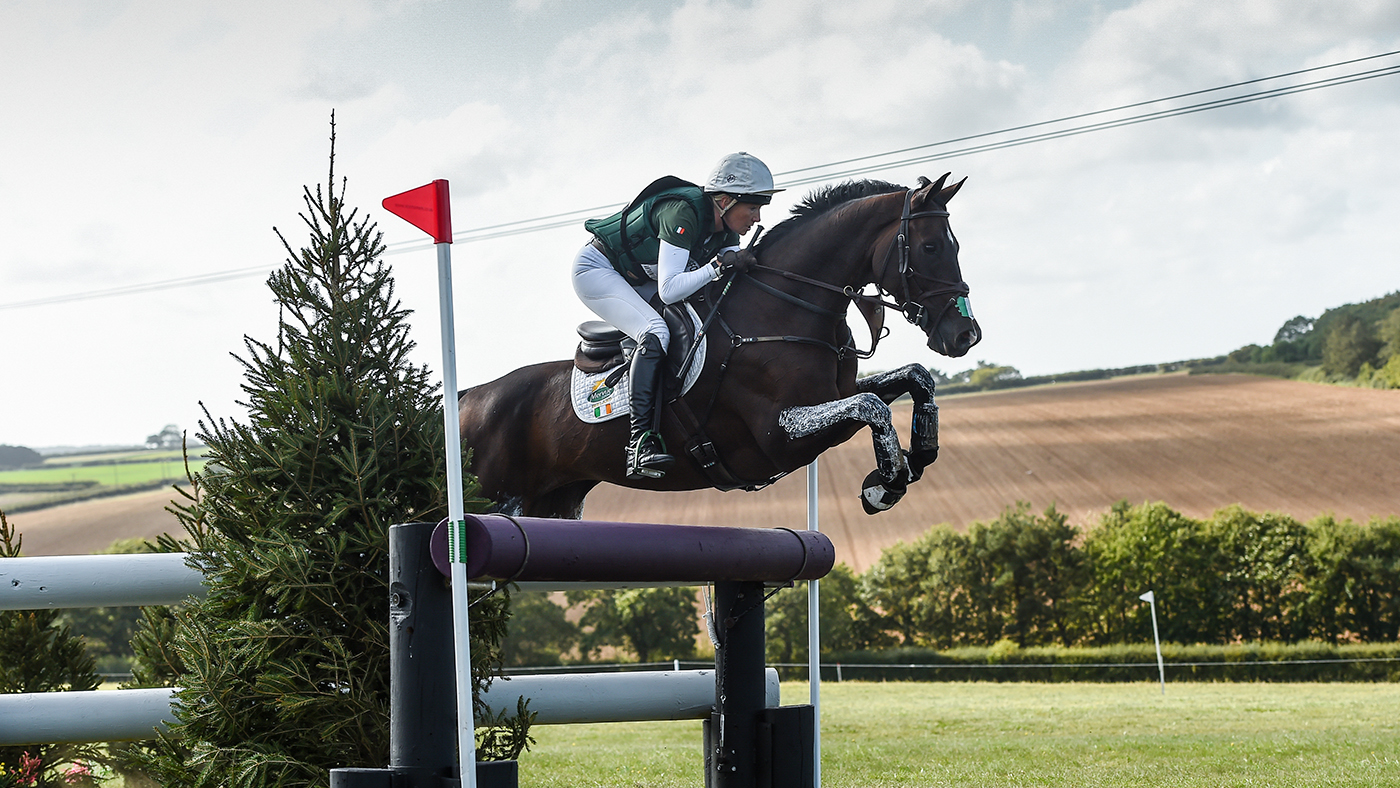 Aoife Clark riding CELUS D'ERMAC Z in CCI-L 4* Section L during the dressage phase of the BURNHAM MARKET INTERNATIONAL (3) held at Sussex Farm near Burnham Market in Norfolk in the UK on the 20th September 2020