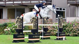 Nick Skelton’s Billy Bilboa wins the five-year-old class: Hickstead jumping results Friday