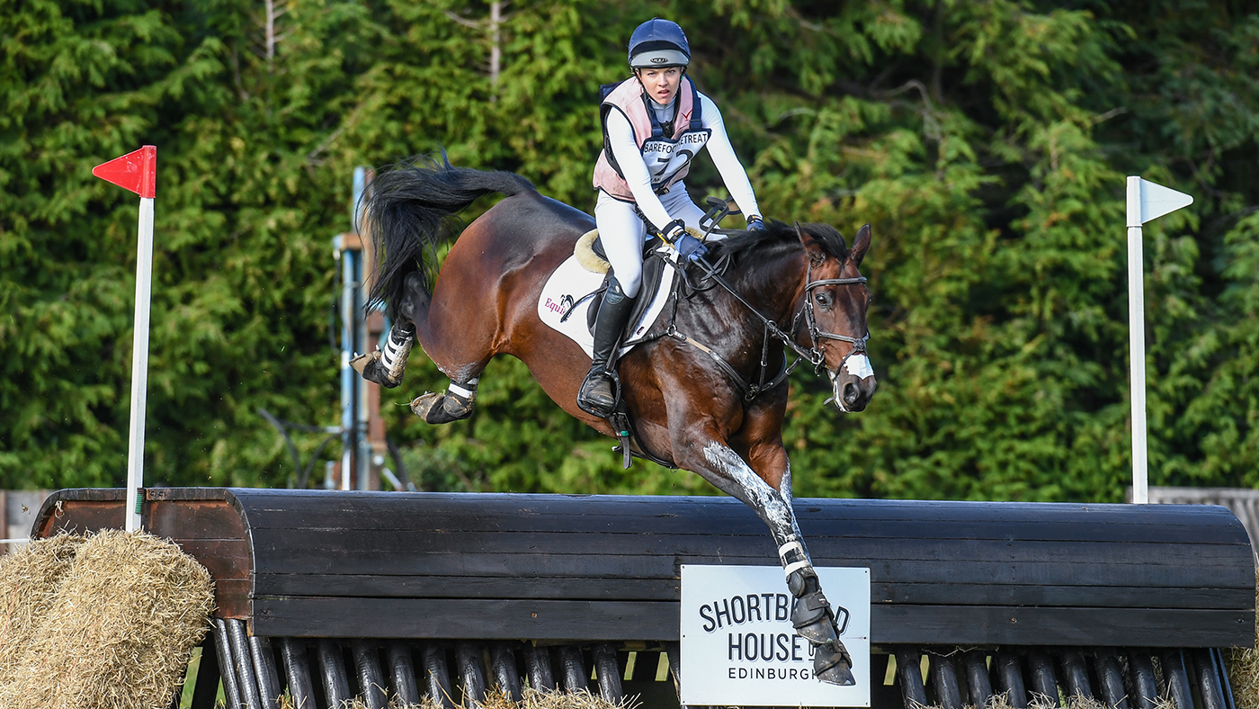 Felicity Collins riding RSH CONTEND OR in CCI-L 4* Section L during the dressage phase of the BURNHAM MARKET INTERNATIONAL (3) held at Sussex Farm near Burnham Market in Norfolk in the UK on the 20th September 2020