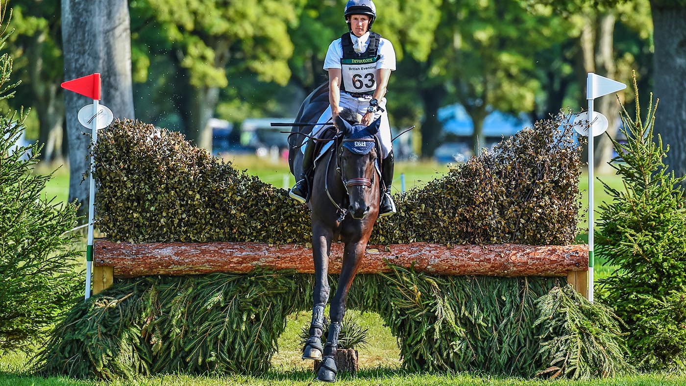 Tom McEwen riding MHS BROWN JACK in CCI-S 2* Section A during the Cornbury House International held in Cornbury Park near Finstock in Oxfordshire in the UK on the 13th September 2020
