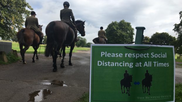 Autumn hunting covid-19 protocols