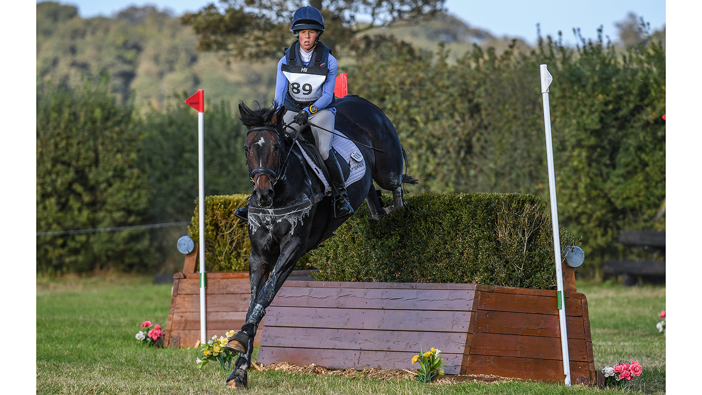 Rosalind Canter riding PENCOS CROWN JEWEL in CCI-L 4* Section L during the dressage phase of the BURNHAM MARKET INTERNATIONAL (3) held at Sussex Farm near Burnham Market in Norfolk in the UK on the 20th September 2020