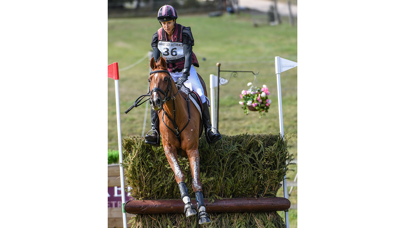 Sarah Bullimore riding COROUET in CCI-L 4* Section L during the cross country phase of the BURNHAM MARKET INTERNATIONAL (3) held at Sussex Farm near Burnham Market in Norfolk in the UK on the 20th September 2020