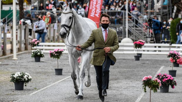 Pau Horse Trials 2020 final trot-up: Austin O'Connor and Colorado Blue