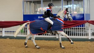 Tabitha Kyle and Lissduff Royal win the 138cm championship
