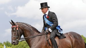 Edward Young and the late Classic Chauvanist stand supreme hack at the Royal International; tributes have been paid to the prolific hack