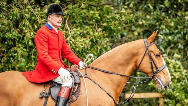 Huntsman Robert McCarthy