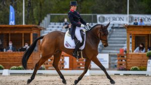 Pau Horse Trials 2020 Thursday dressage: Piggy French and Brookfield Inocent