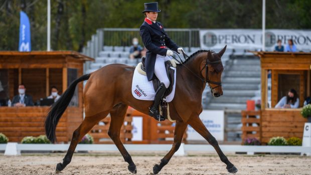 Pau Horse Trials 2020 Thursday dressage: Piggy French and Brookfield Inocent