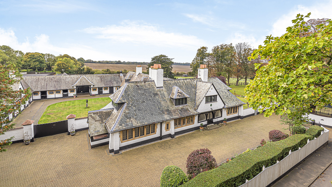 Frankie Dettori’s former home for sale White Horse Stables, Newmarket