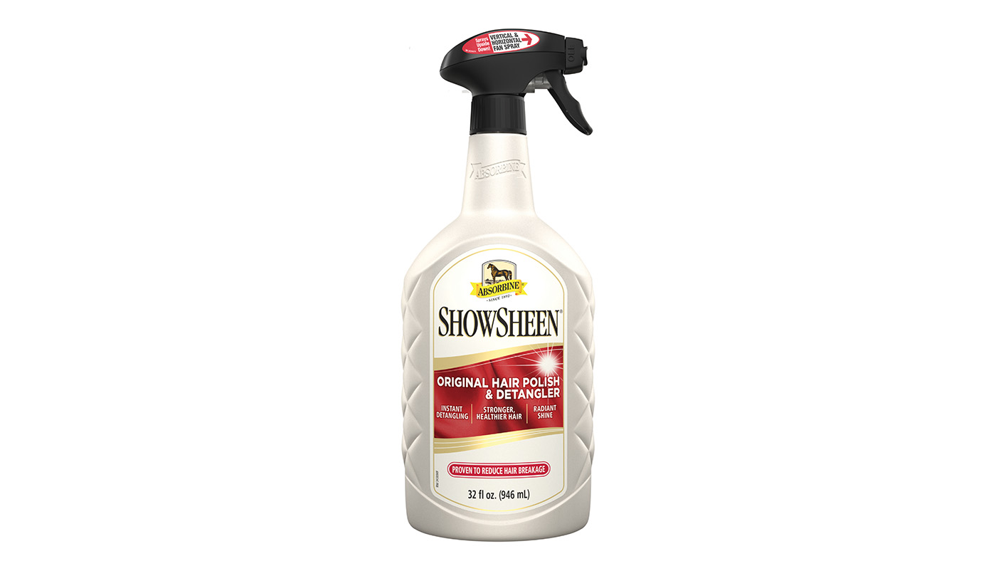 ABSORBINE SHOWSHEEN HAIR POLISH & DETANGLER horse gifts