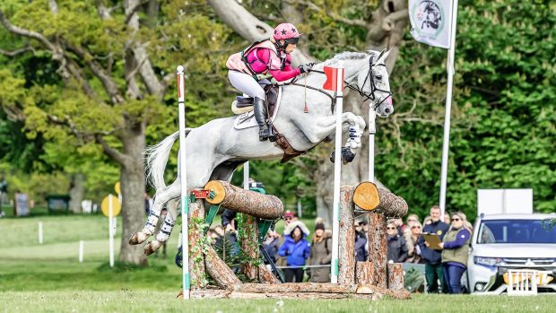 Emma Hyslop-Webb on Waldo III at the KBIS Bridge