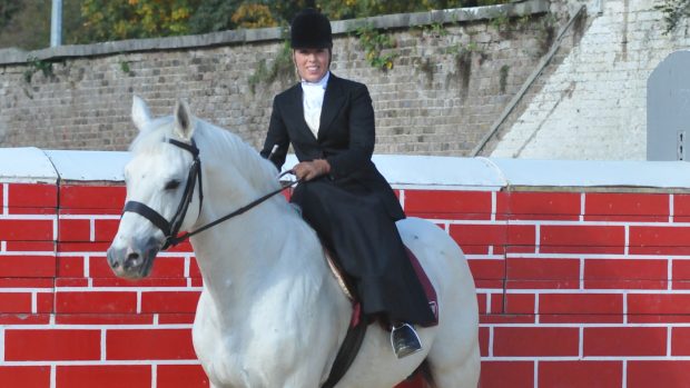 Susan Oakes: side-saddle high jump world record