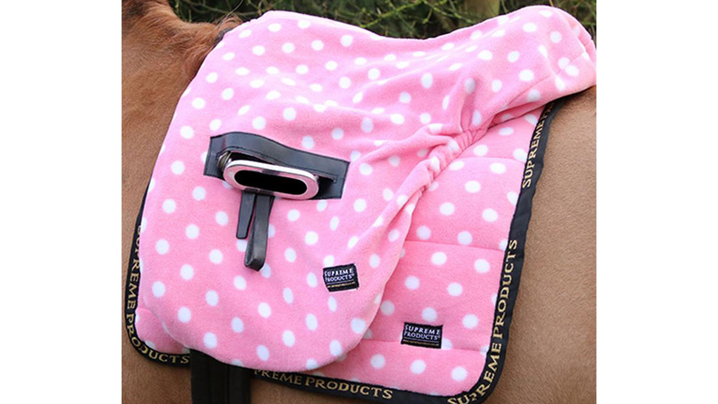 Supreme Products Ride-on fleece saddle cover