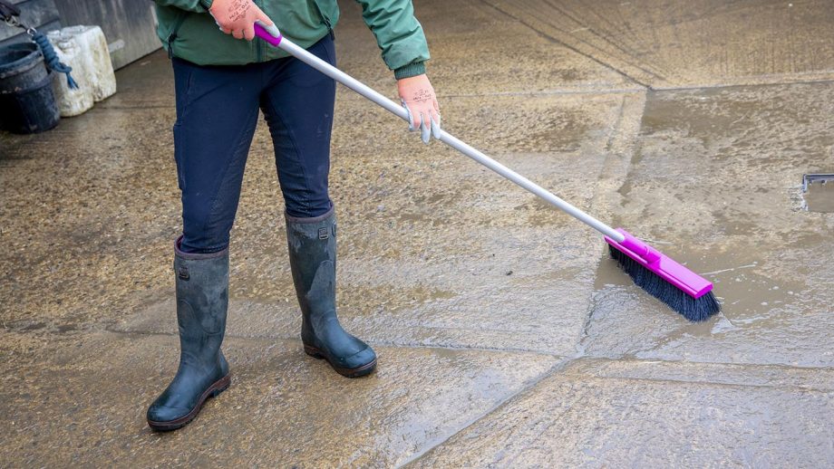 Harold Moore stable and yard broom review