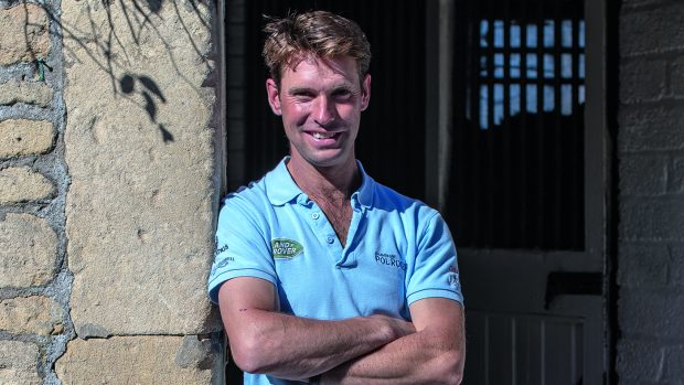 Harry Meade at home in 2018