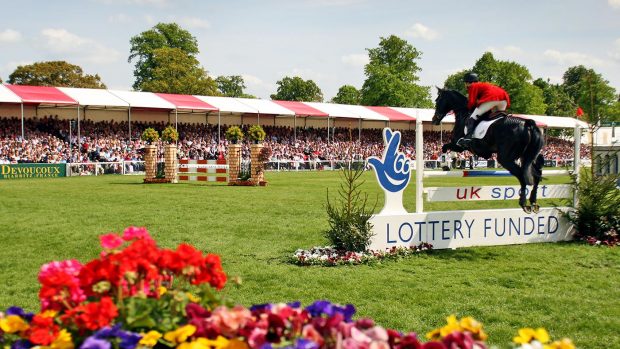 Badminton Horse Trials main arena