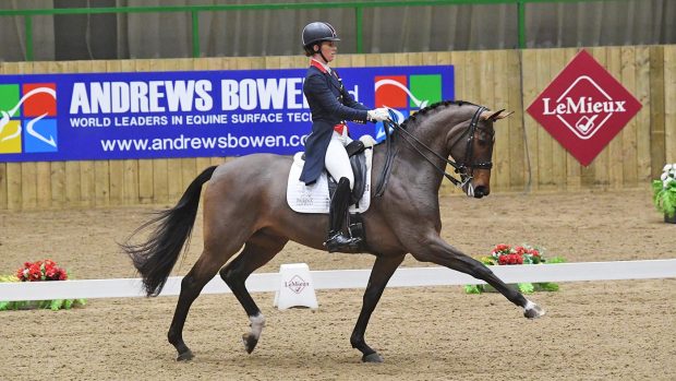 Charlotte Dujardin and Mount St John Freestyle at the National Grand Prix Championship 2020