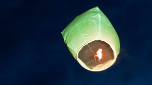 The NFU sky lantern petition has received thousands of signatures since its launch in May