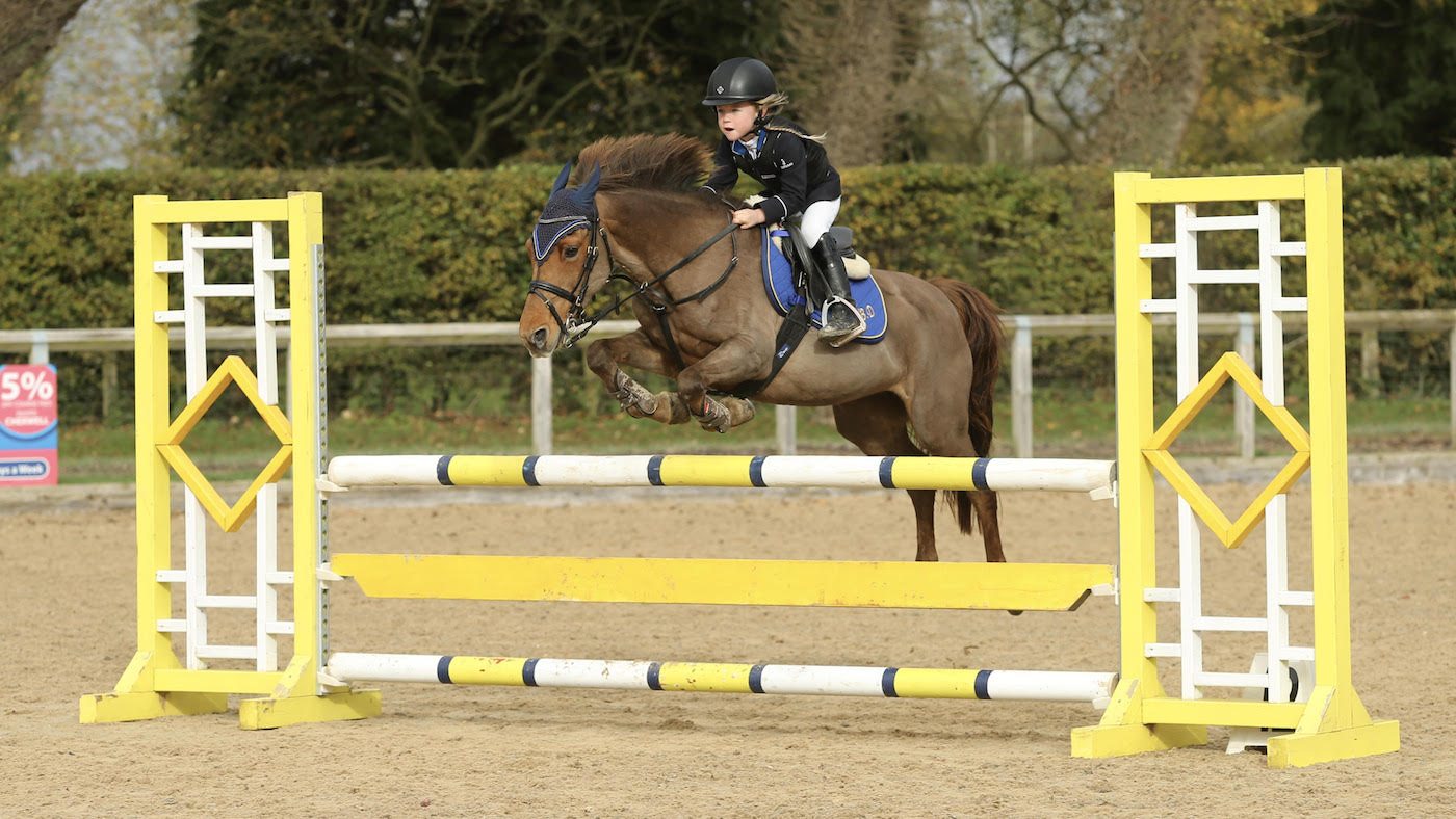 Six-year-old showjumper qualifies for second rounds, with dreams of ...