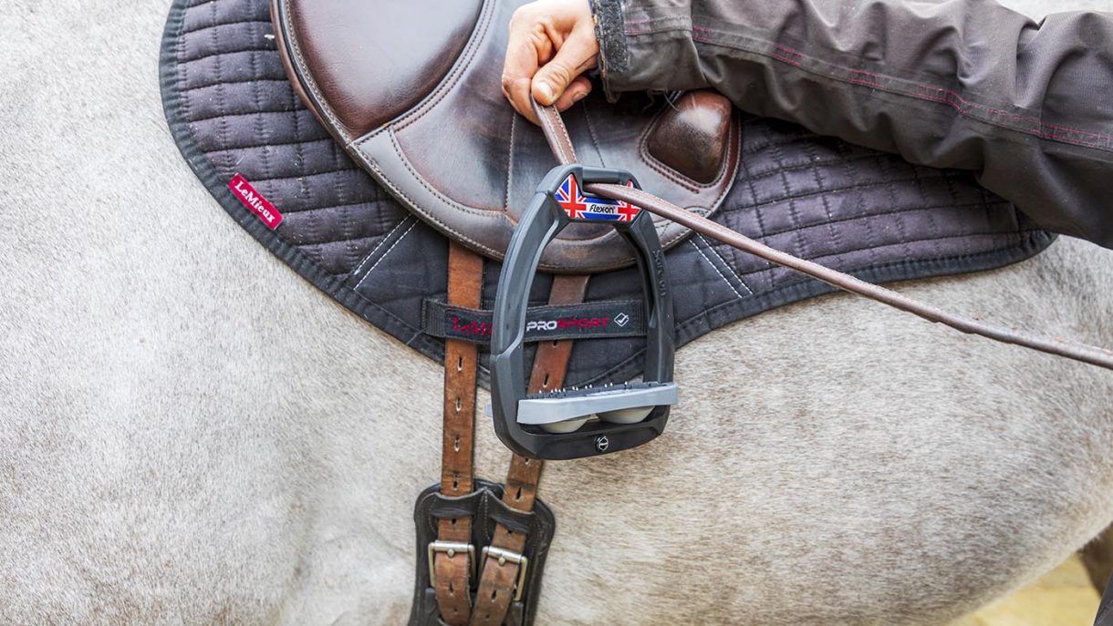 Flexon Safeon safety stirrups review Score 9/10 Horse & Hound
