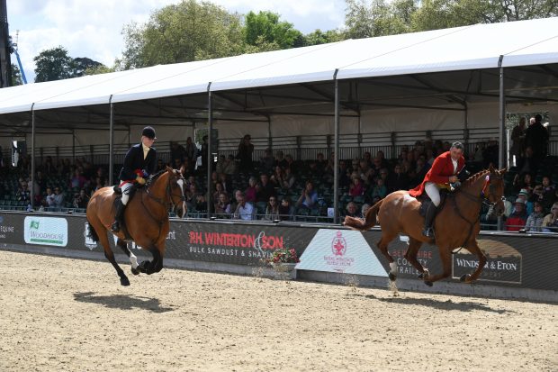 rory gilsenan and katy green at royal windsor horse show