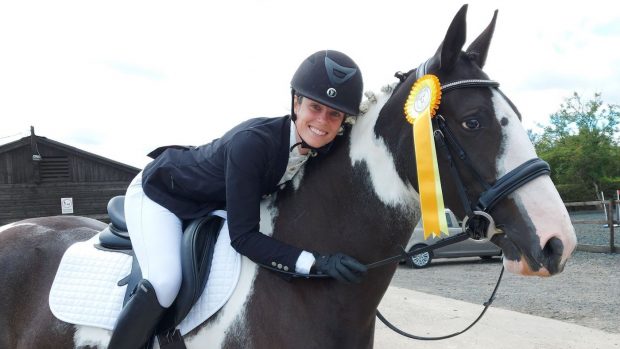 Horse rider injured on road riding two abreast