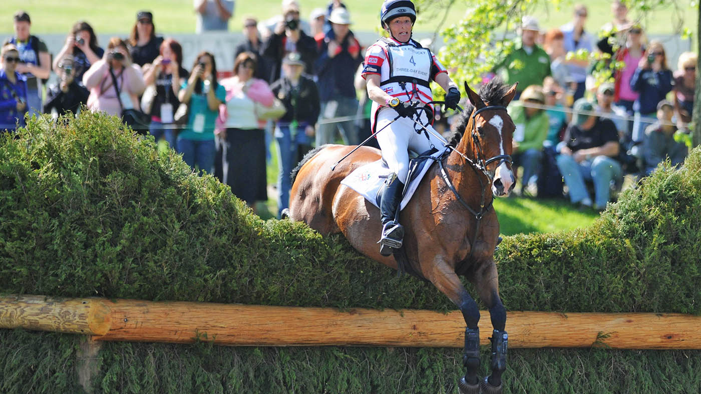 DK5B8B April 30, 2011 - Lexington, Kentucky, U.S. - Mary King(USA), competing on KINGS TEMPTRESS, during the Cross Country Test at the Rolex 3-Day 4-Star Event at the Kentucky Horse Park in Lexington, Kentucky on April 30, 2011. (Credit Image: © Scott Serio/Eclipse/ZUMAPRESS.com)