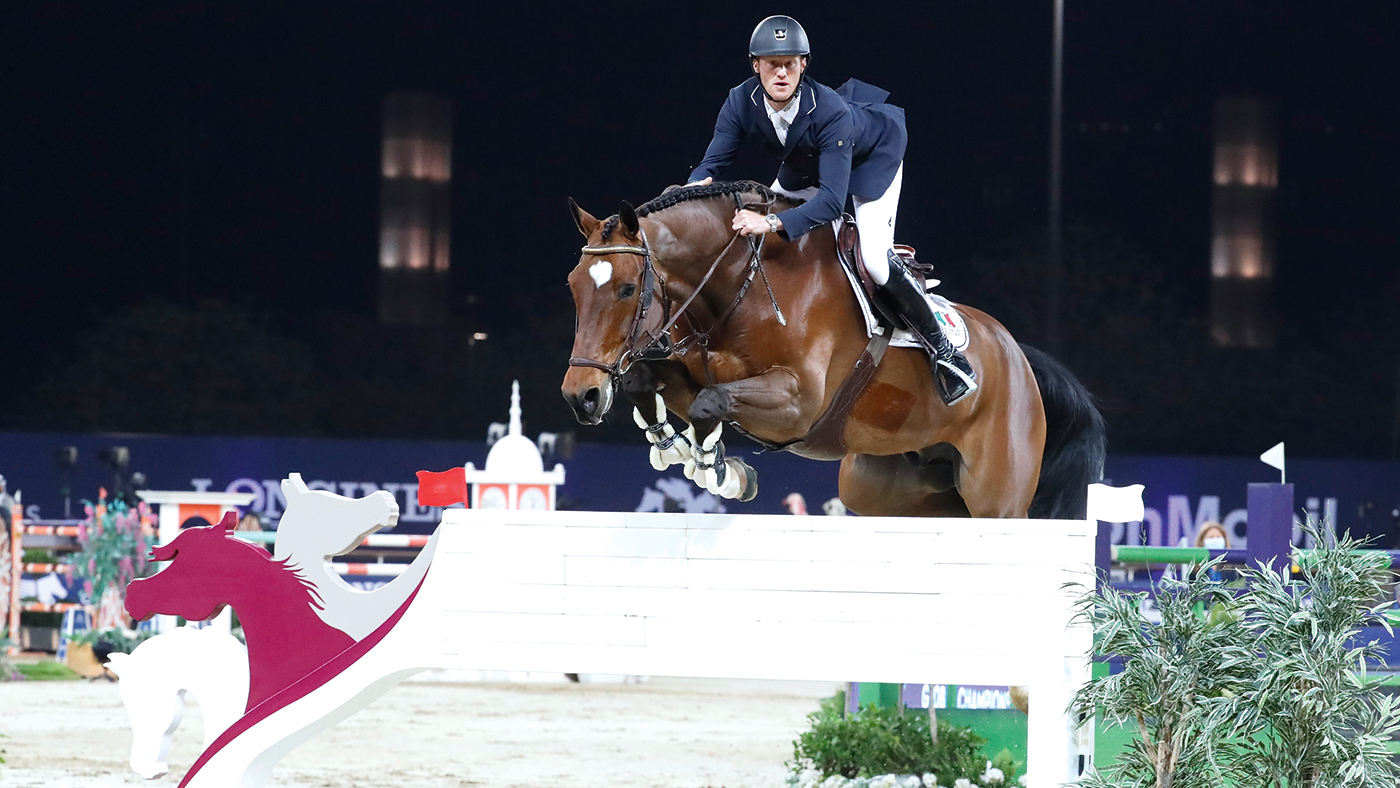 LGCT of DOHA - Grand Prix - Niels Bruynseels (BEL) on Delux van T & L - DOHA, Al Shaqab - 6 March 2021 - ph.Stefano Grasso/LGCT