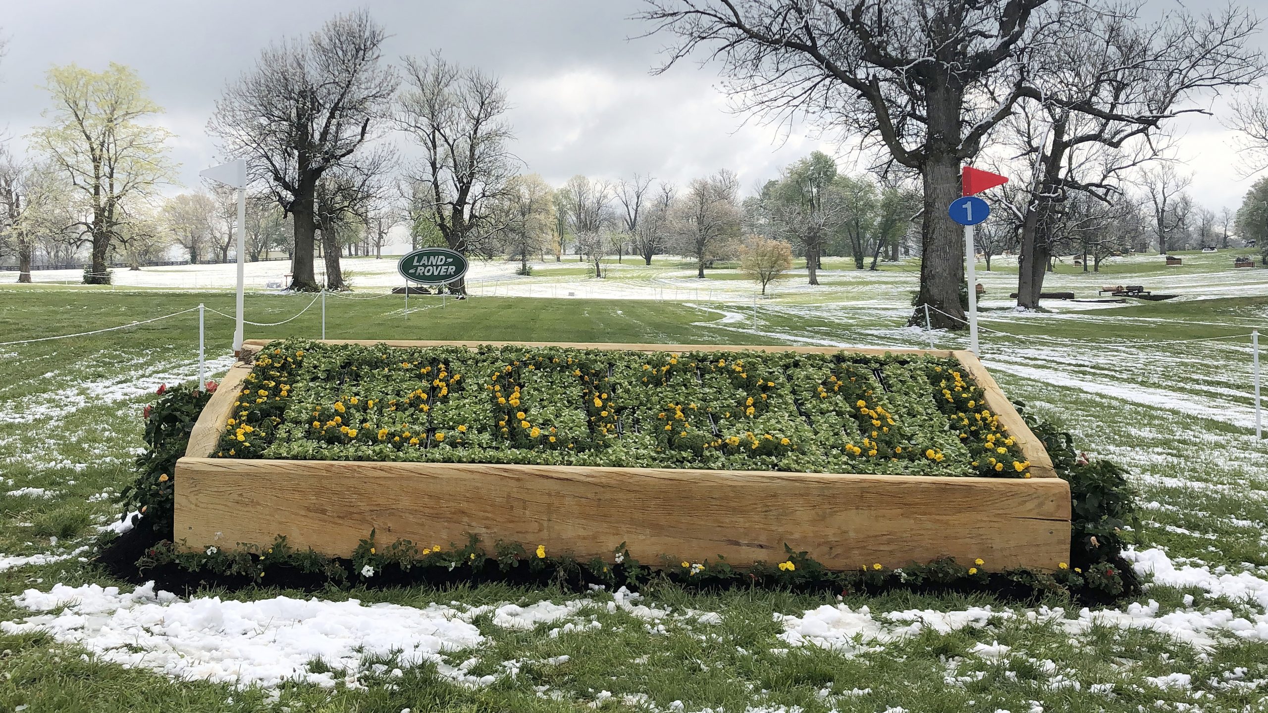 Kentucky cross-country course 2021 fence 1