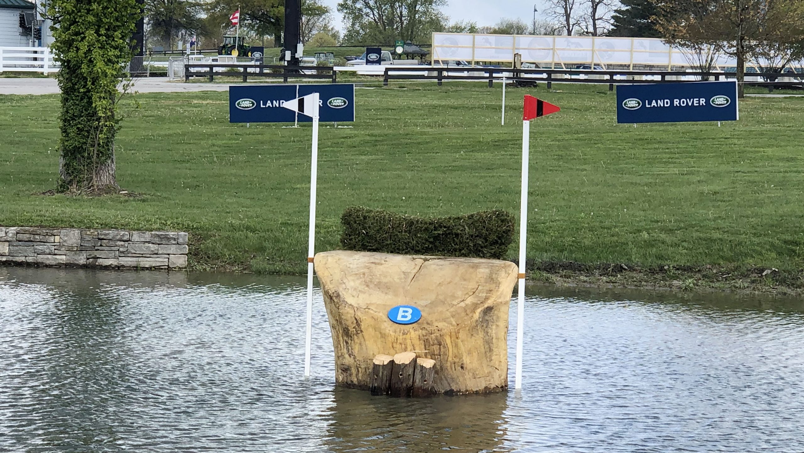 Kentucky cross-country course 2021 fence 11b