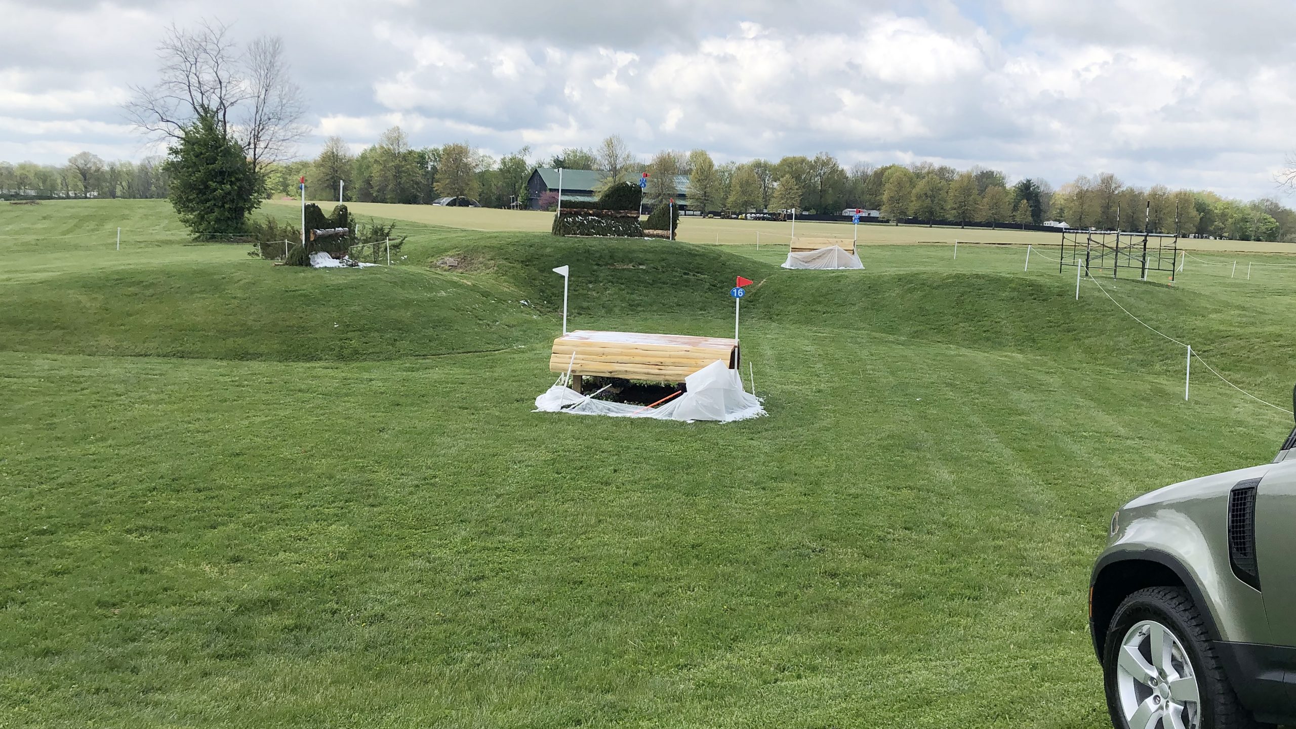 Kentucky cross-country course 2021 fence 16/17