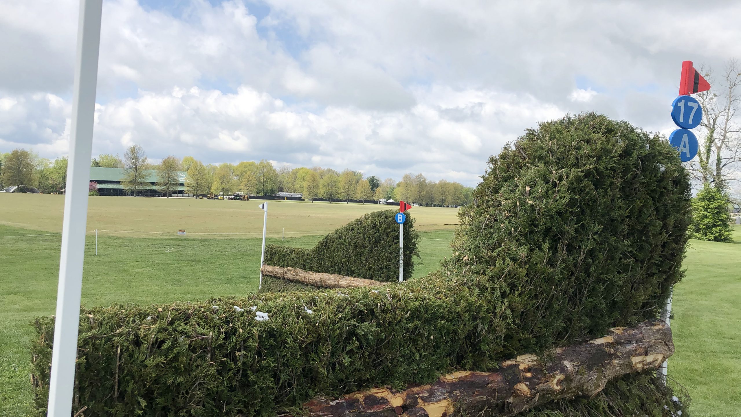Kentucky cross-country course 2021 fence 17ab