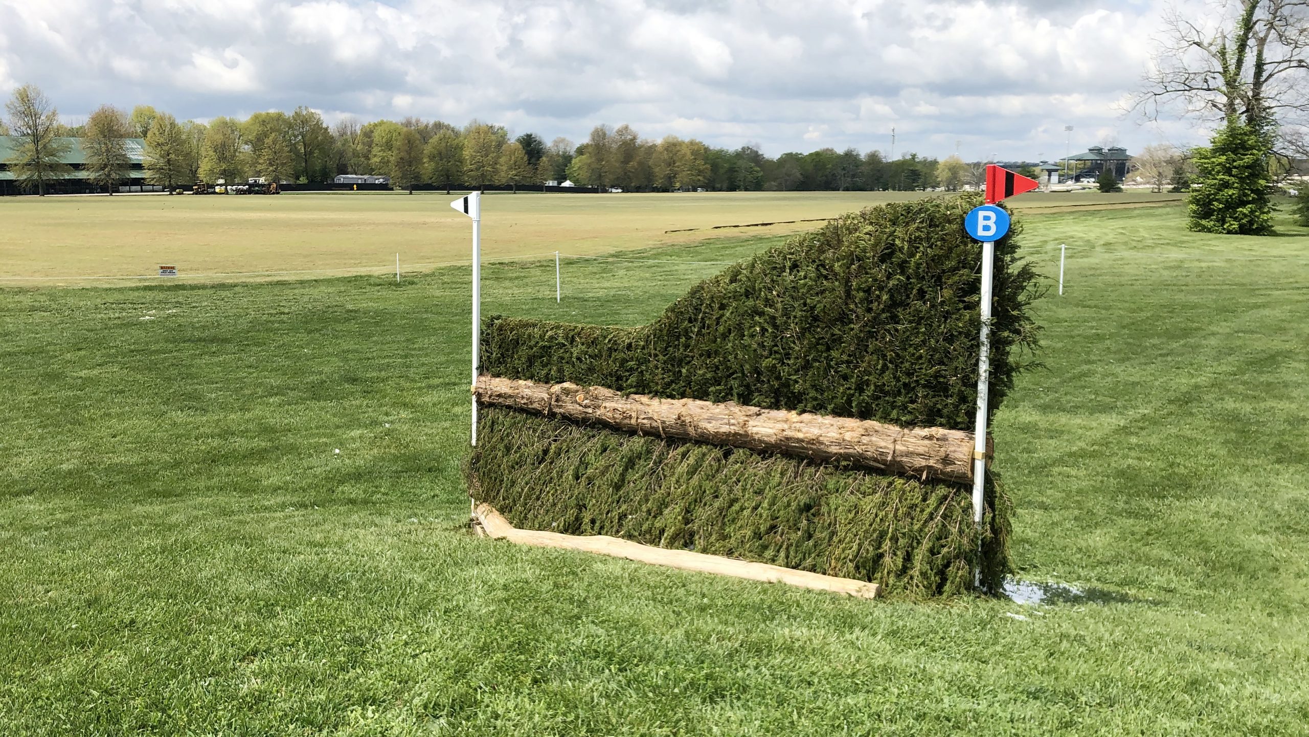 Kentucky cross-country course 2021 fence 17b