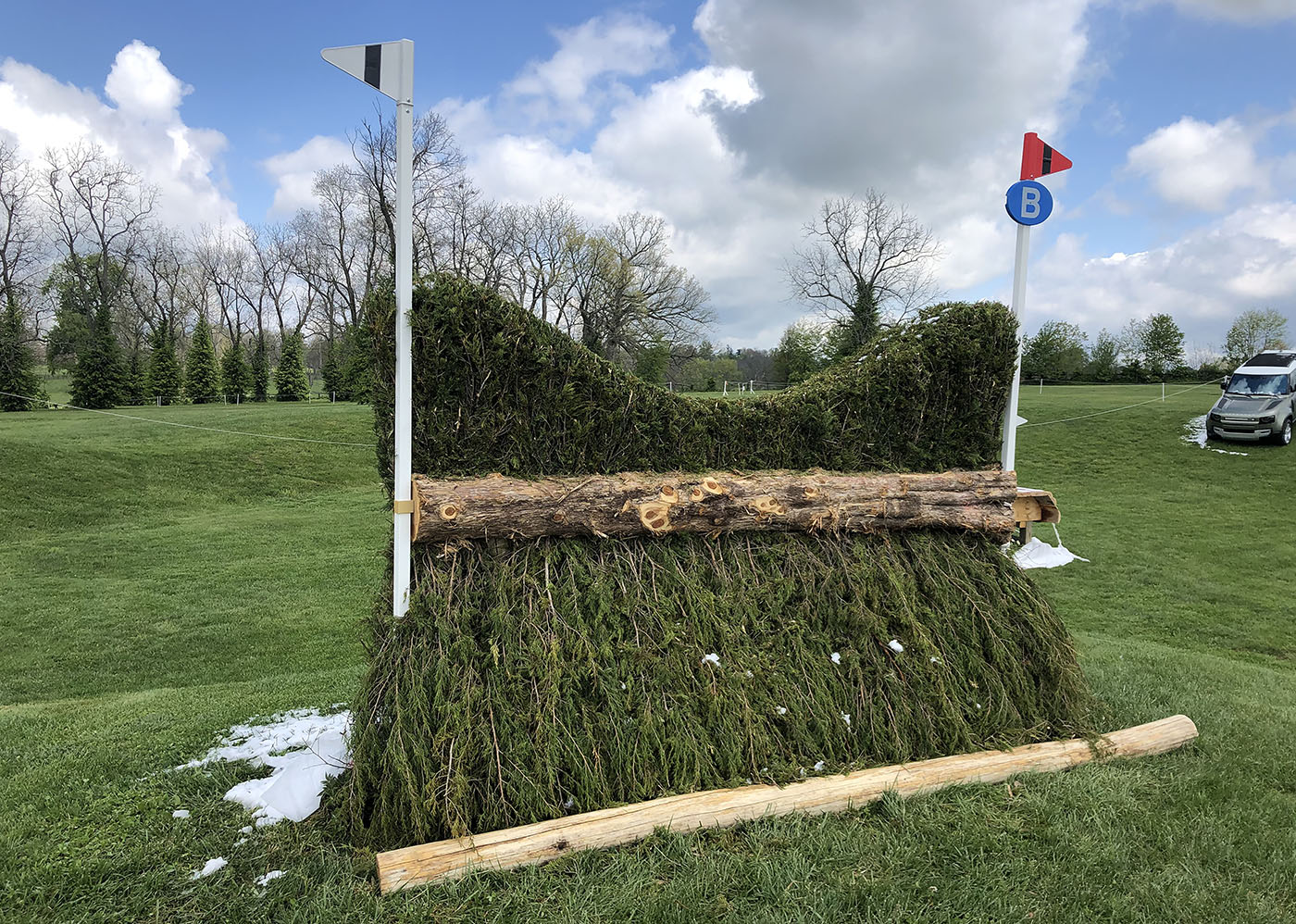 Kentucky cross-country course 2021 fence 17b alternative