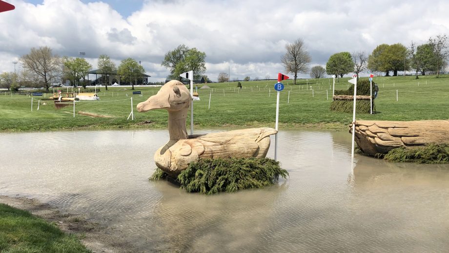 Kentucky cross-country course 2021 fence 19b alternative